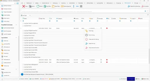 Failed access analysis